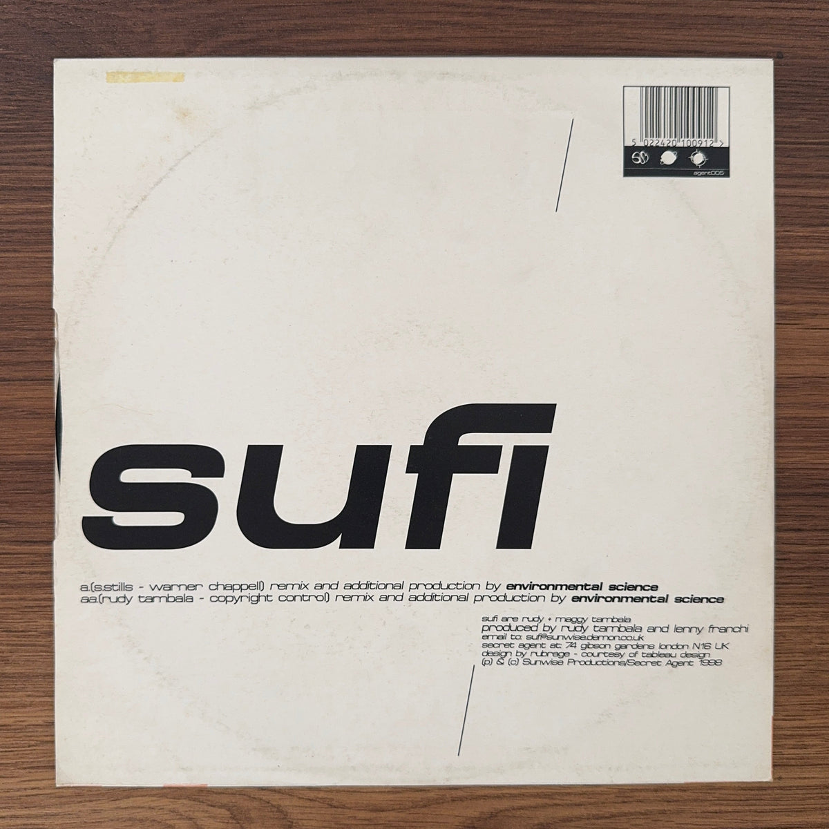 Sufi – For What It's Worth Japan Vinyl