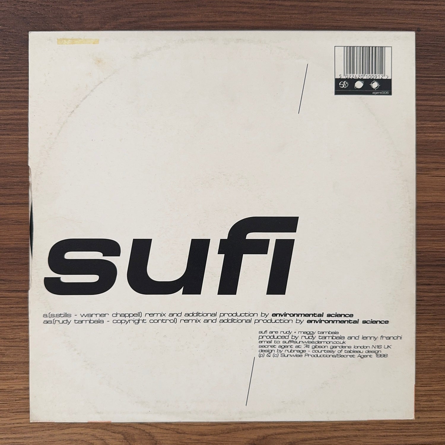 Sufi – For What It's Worth Japan Vinyl