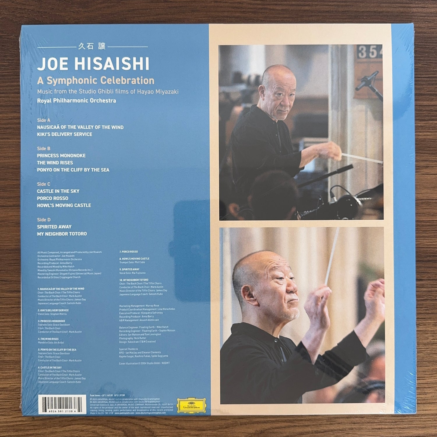 Joe Hisaishi, Royal Philharmonic Orchestra – A Symphonic Celebration (Music From The Studio Ghibli Films Of Hayao Miyazaki)