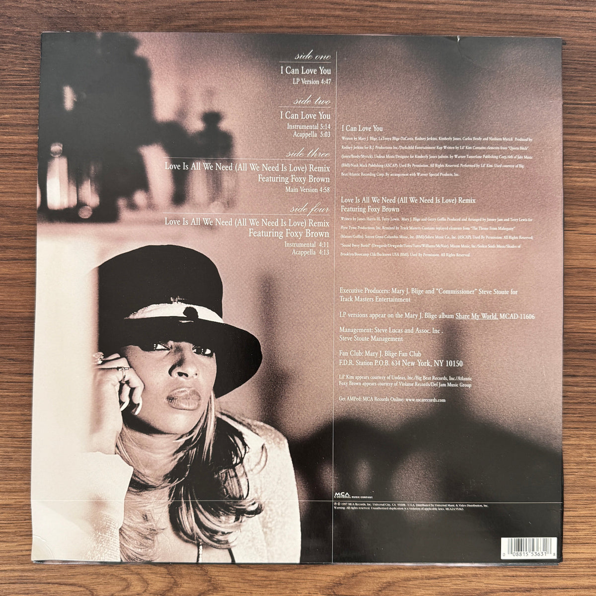 Mary J. Blige – I Can Love You Japan Vinyl