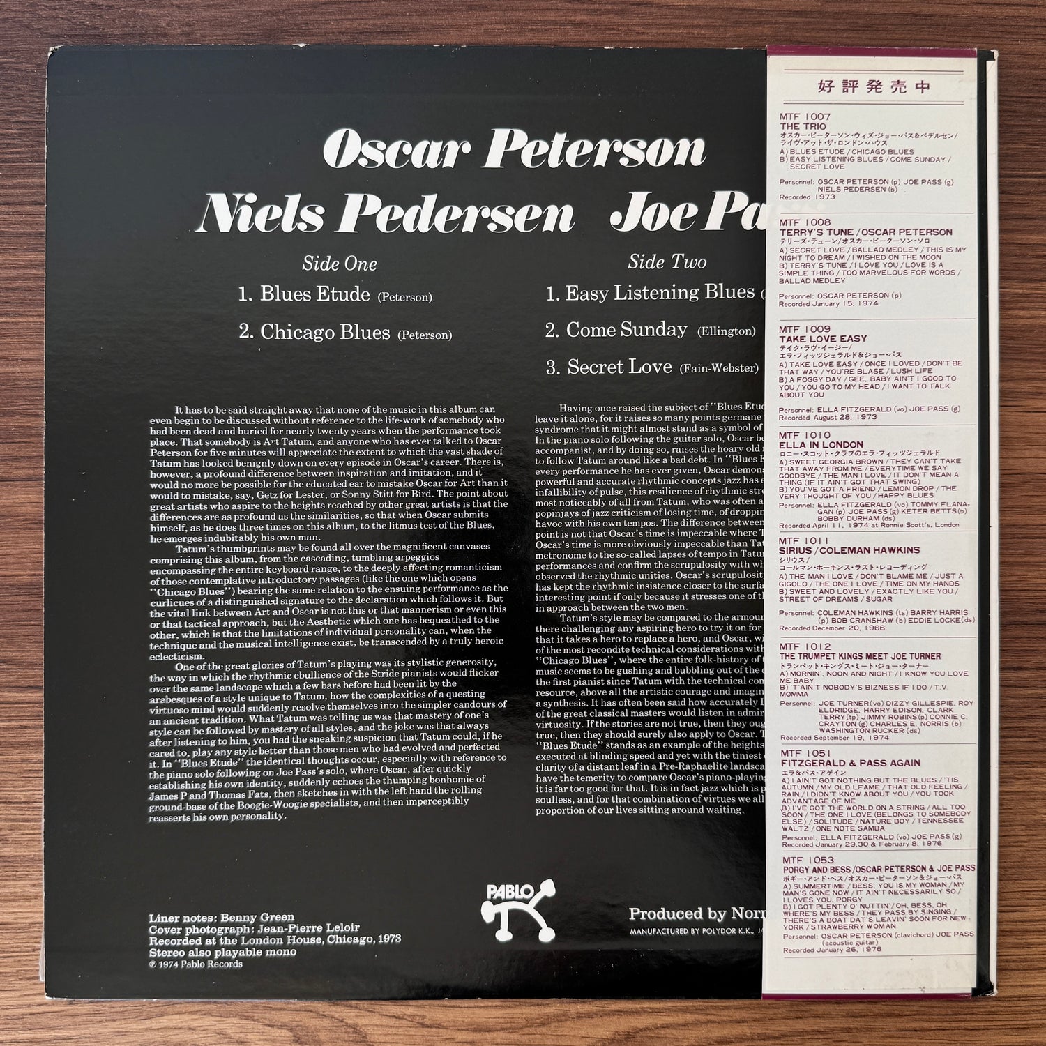 The Oscar Peterson Trio – The Trio (Oscar Peterson, Niels Pedersen, Joe Pass)