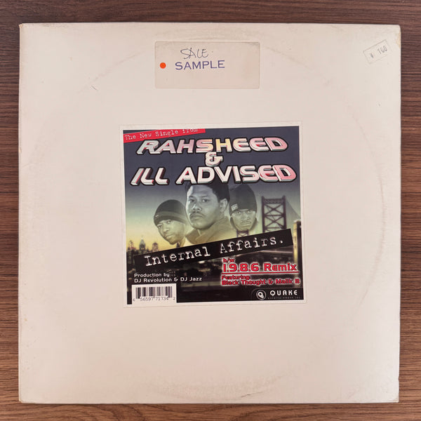 Rahsheed & Ill Advised – Internal Affairs / 1.9.8.6. (Remix)