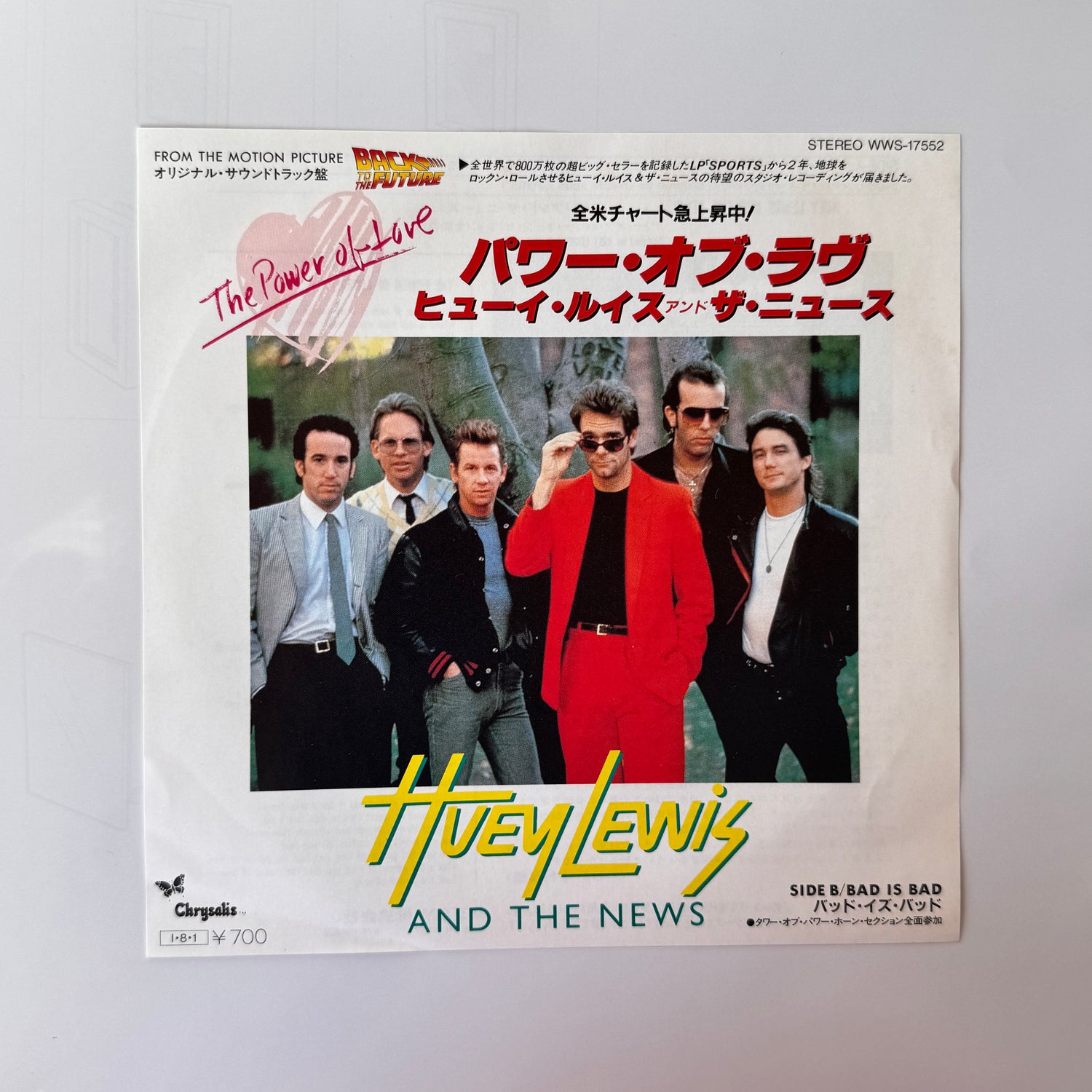 Huey Lewis & The News – The Power Of Love