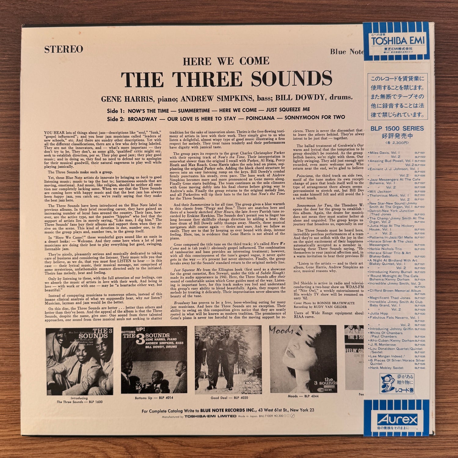 The 3 Sounds – Here We Come