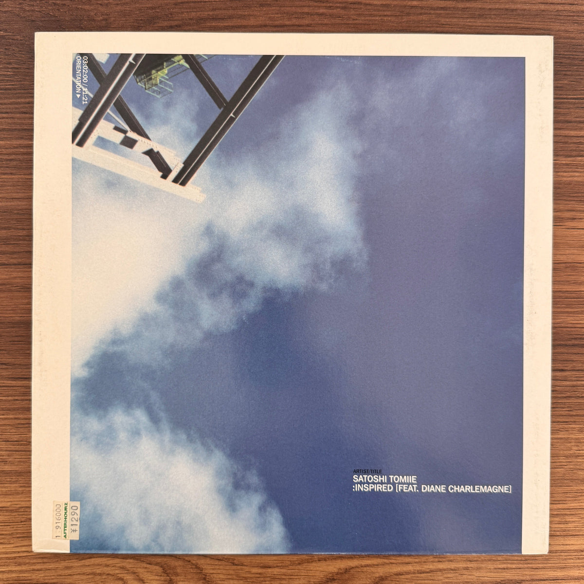 Satoshi Tomiie Feat. Diane Charlemagne – Inspired Japan Vinyl