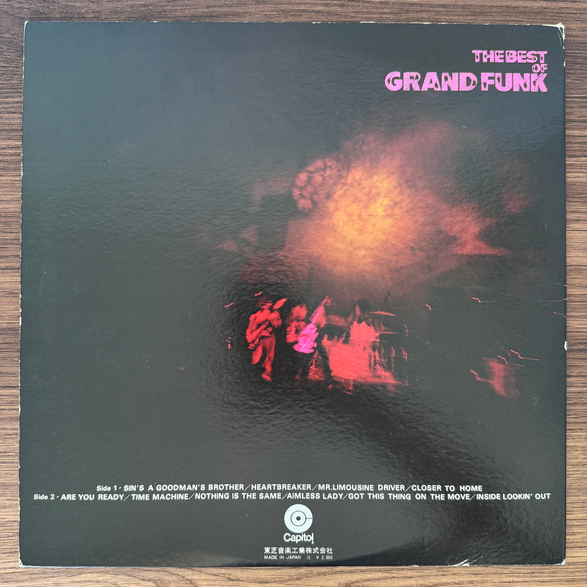 Grand Funk – The Best Of Grand Fun Japan Vinyl