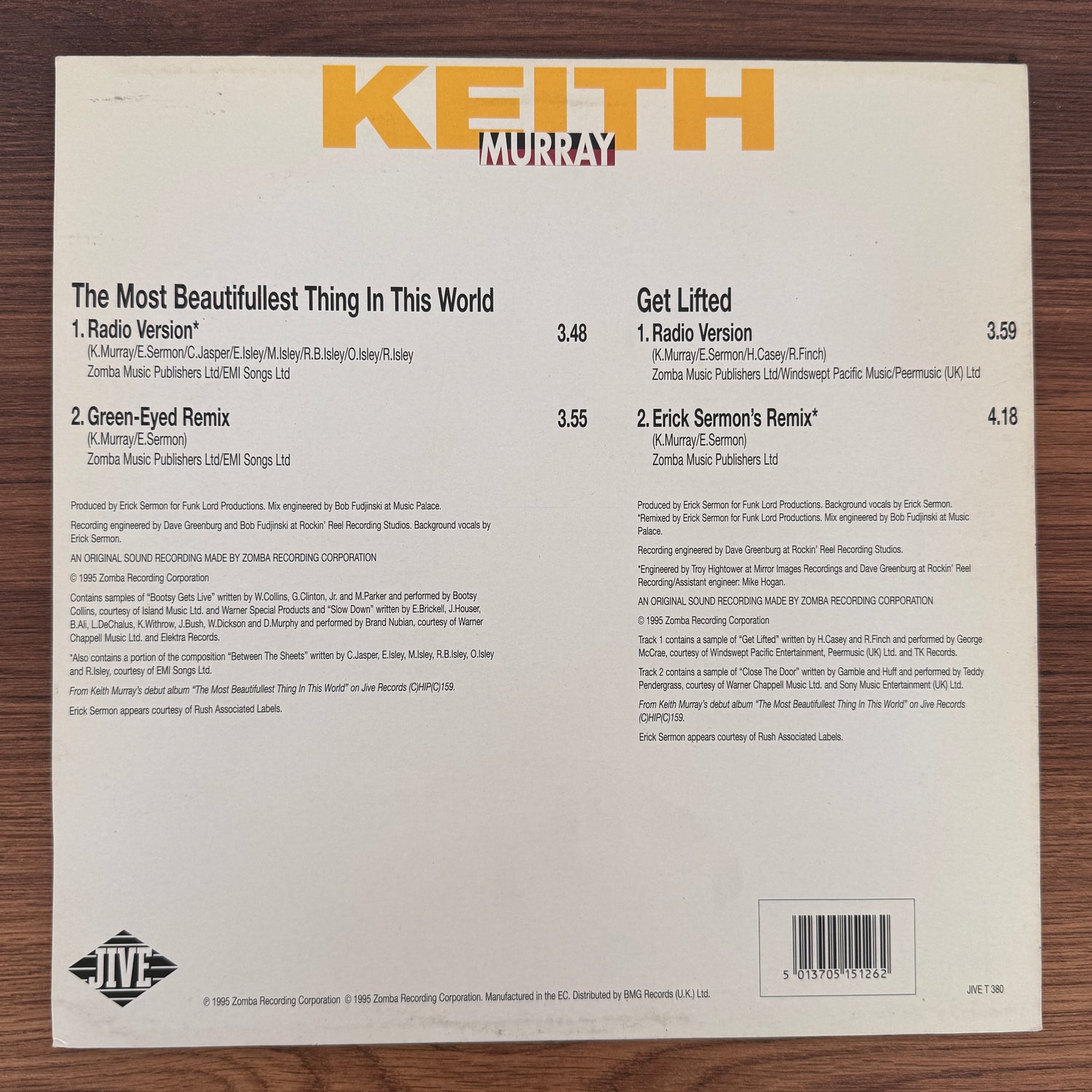 Keith Murray – The Most Beautifullest Thing In This World / Get Lifted