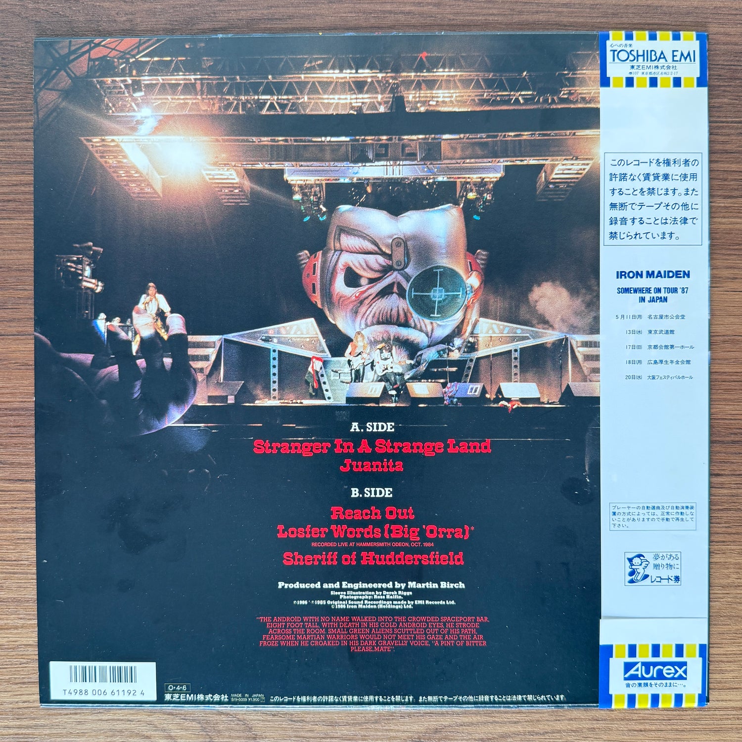 Iron Maiden – Stranger In A Strange Land