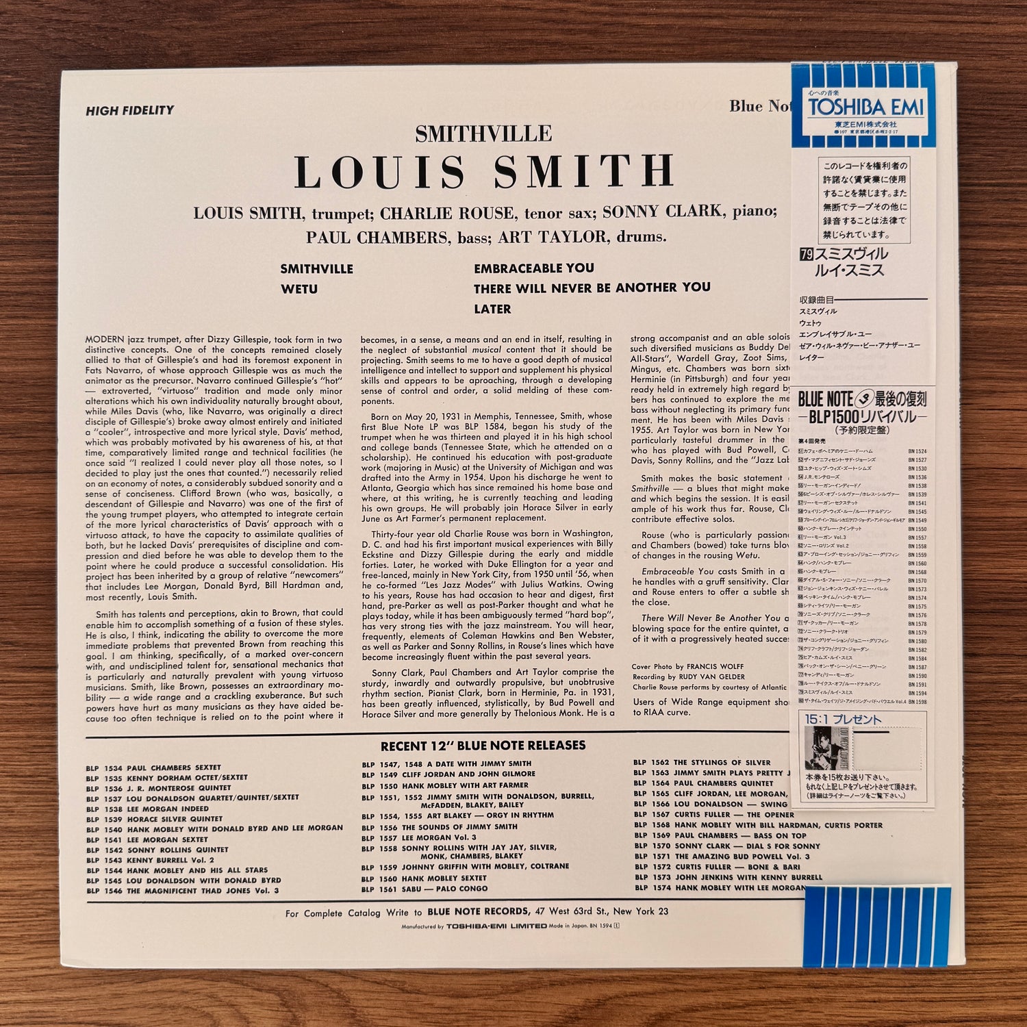 Louis Smith – Smithville