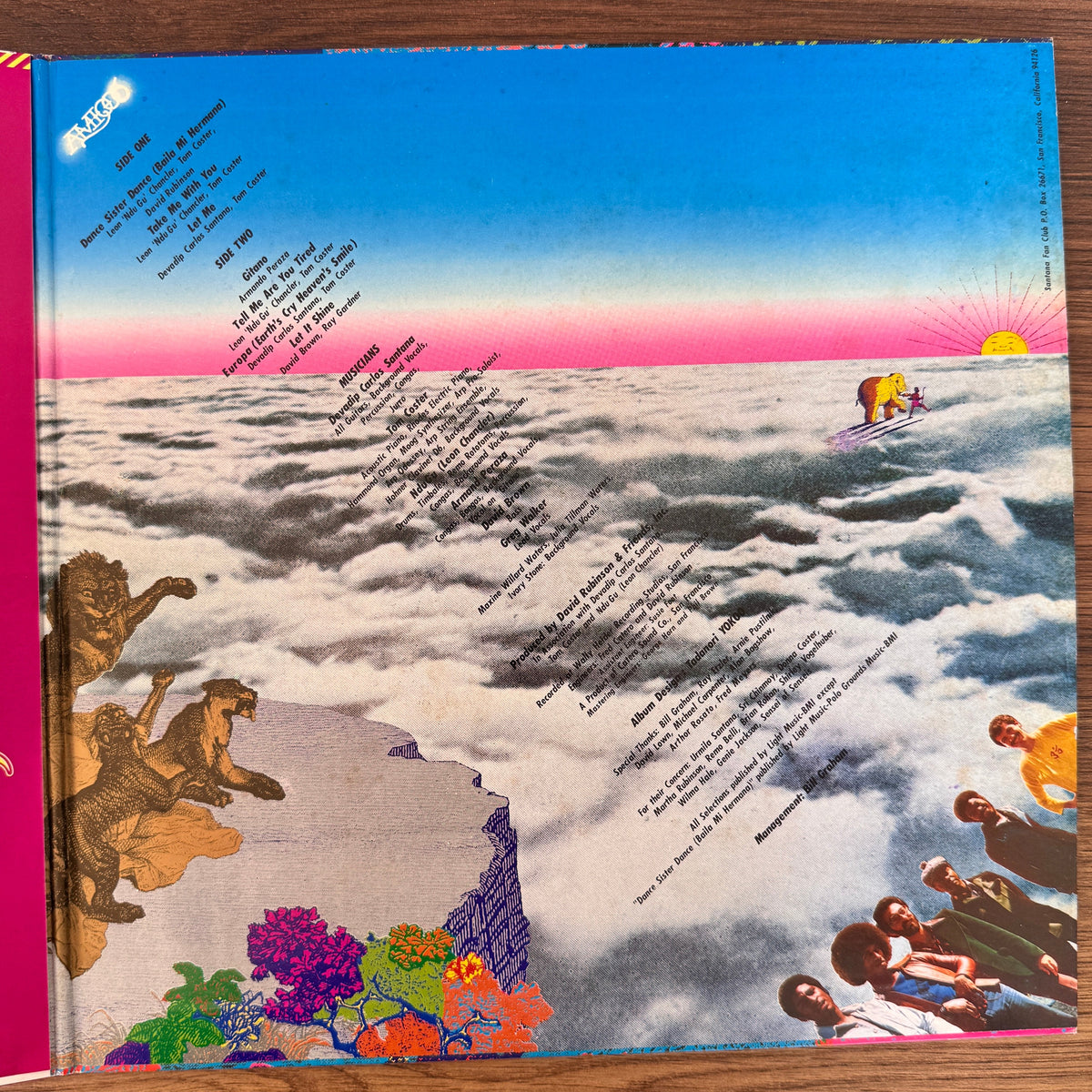 Santana – Amigos Japan Vinyl