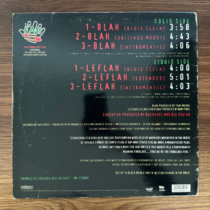 Fabulous Five & Heltah Skeltah And Originoo Gunn Clappaz – Let The Madness begin...