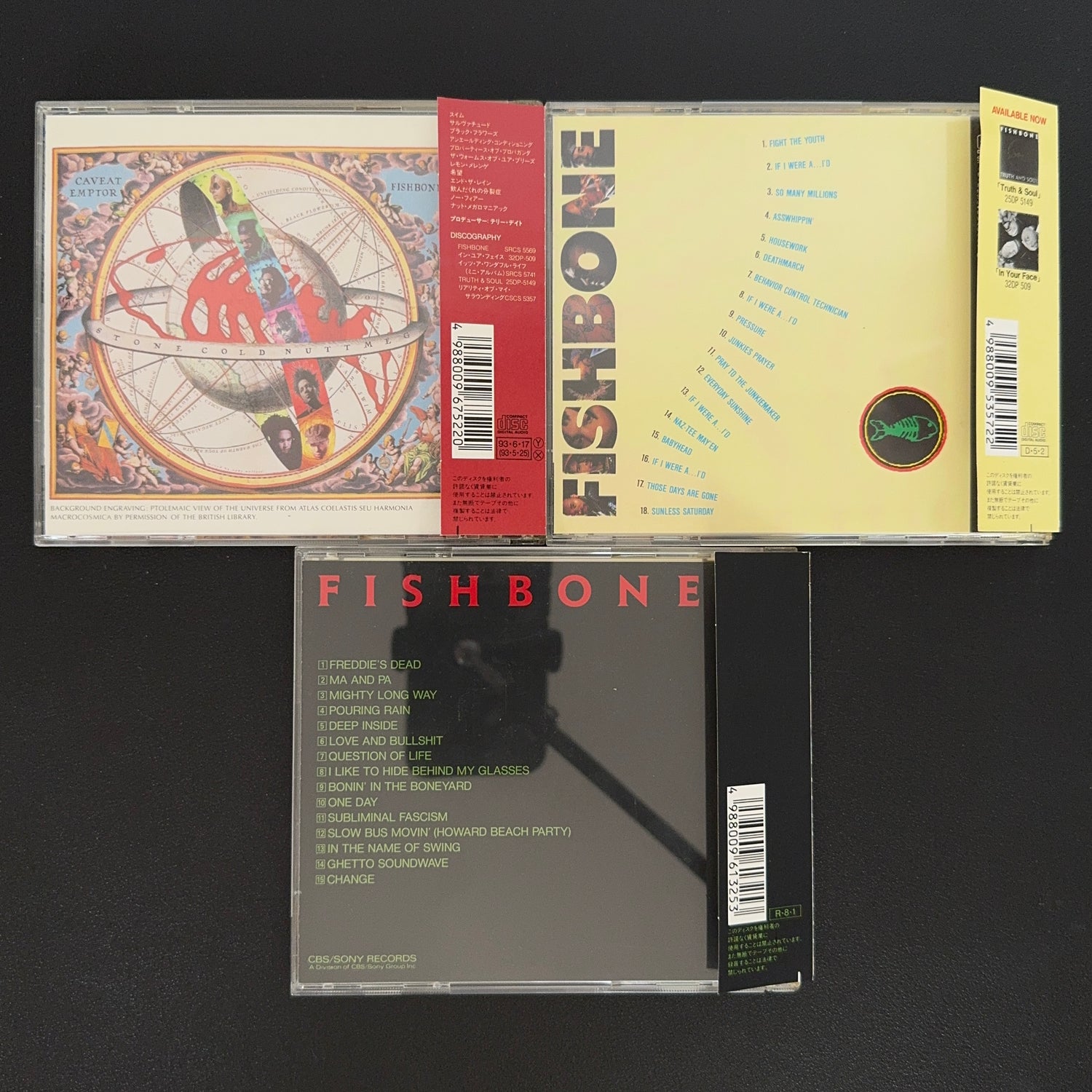 Fishbone CD Lotu (3 Adet)