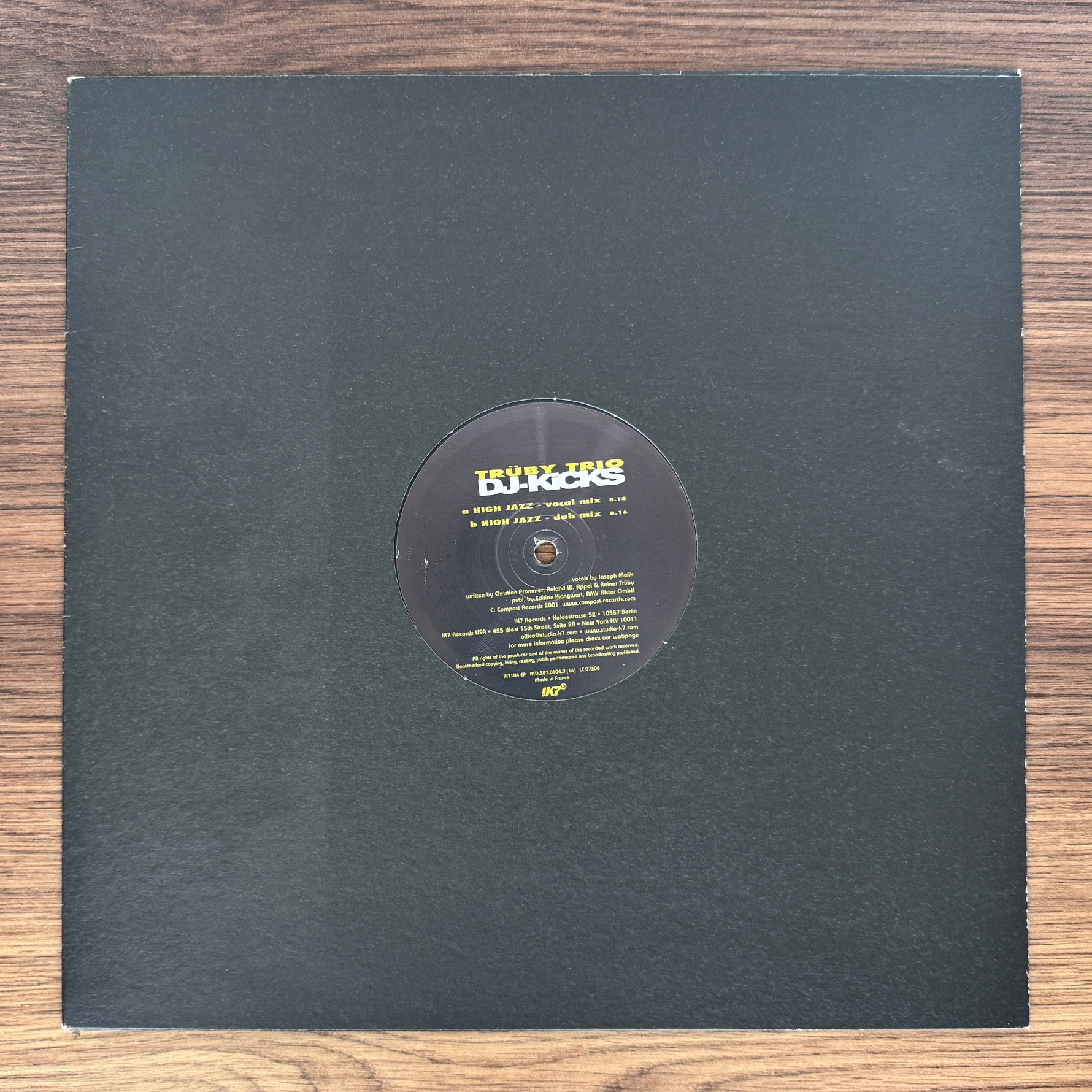 Trüby Trio – DJ-Kicks Japan Vinyl