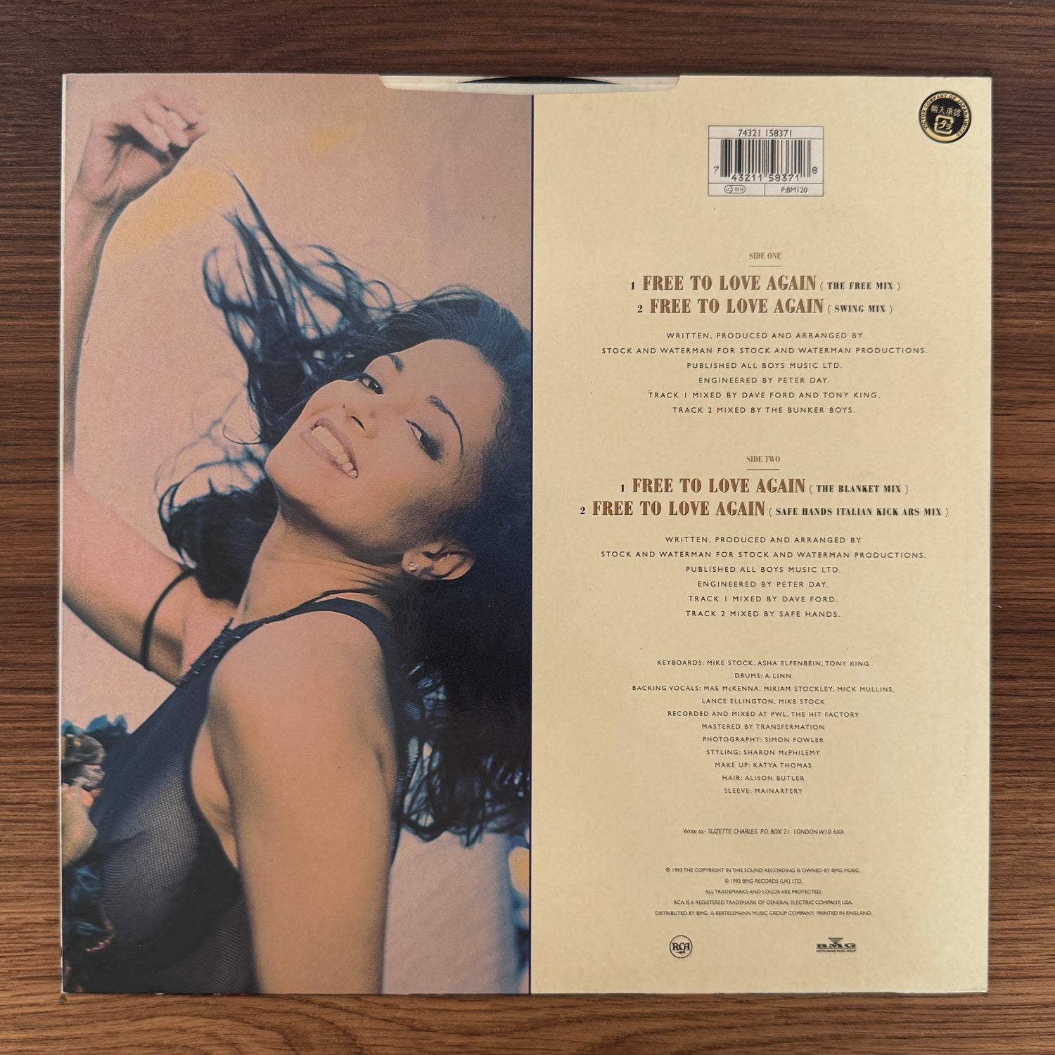 Suzette Charles – Free To Love Again