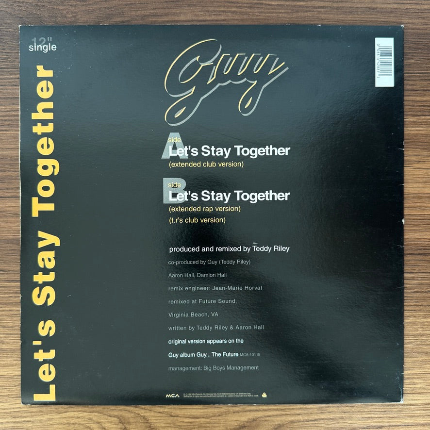 Guy – Let's Stay Together