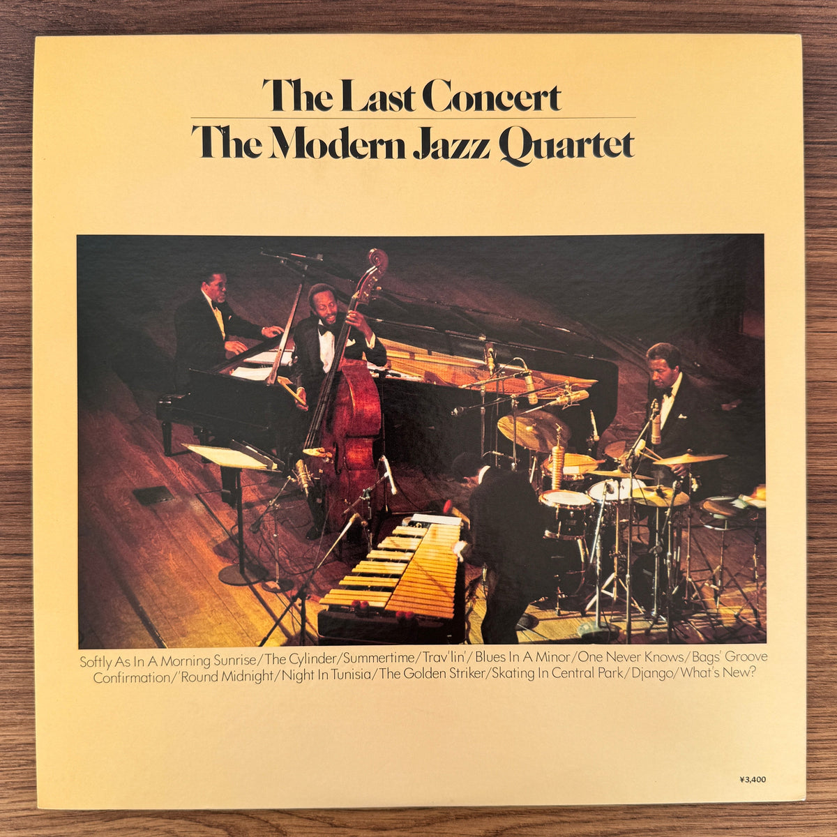 The Modern Jazz Quartet – The Last Concert Japan Vinyl