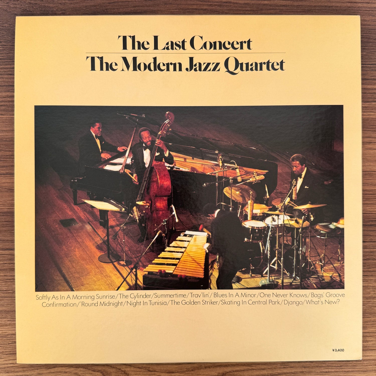 The Modern Jazz Quartet – The Last Concert Japan Vinyl