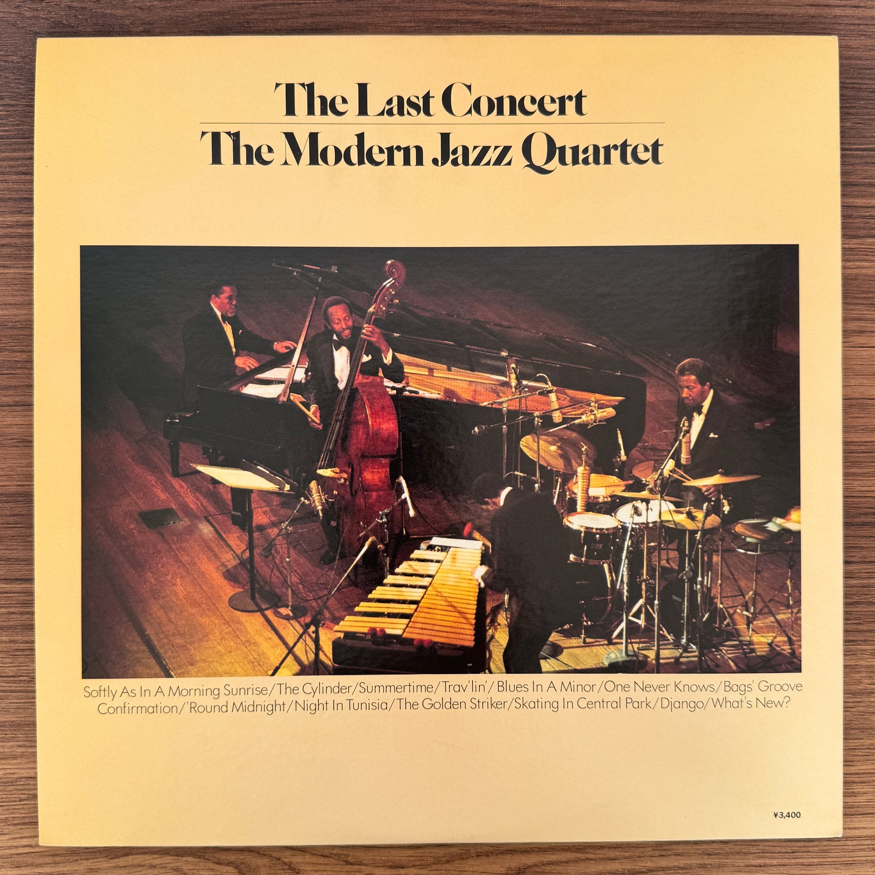 The Modern Jazz Quartet – The Last Concert Japan Vinyl