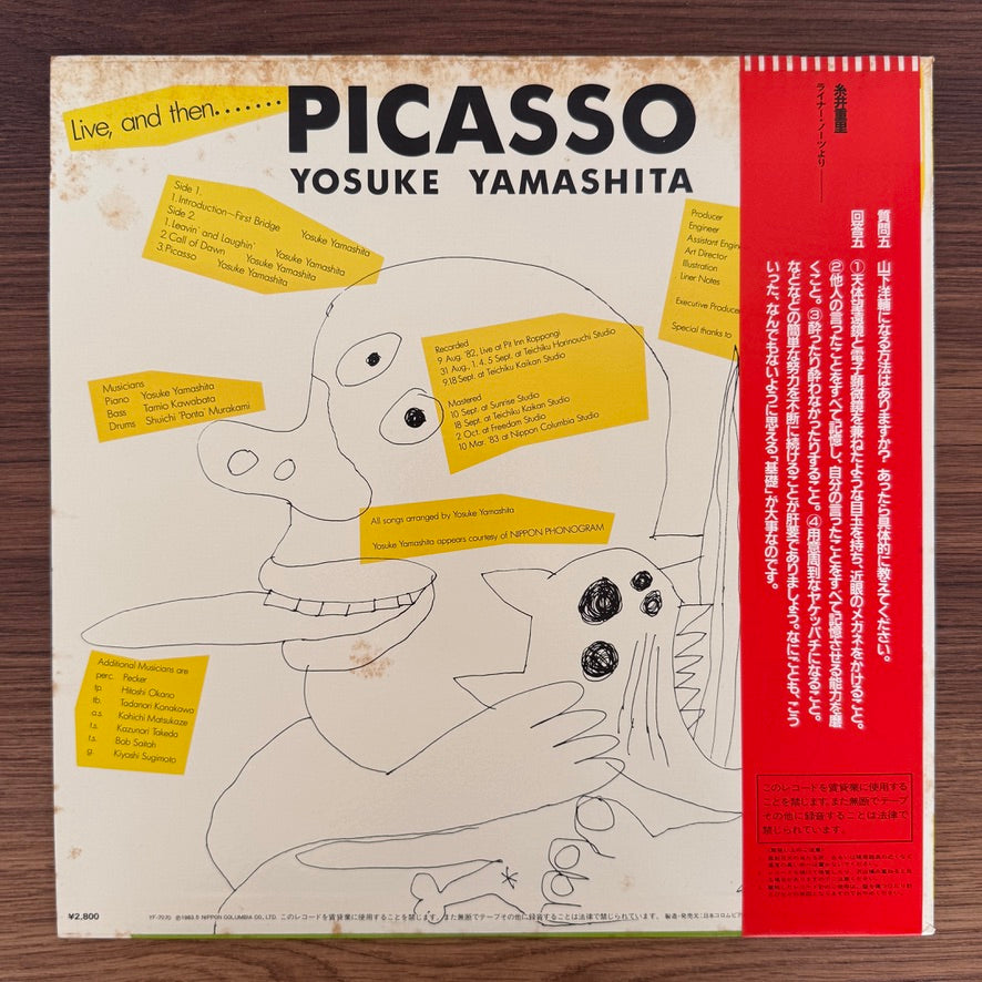 Yosuke Yamashita – Live, And Then...Picasso