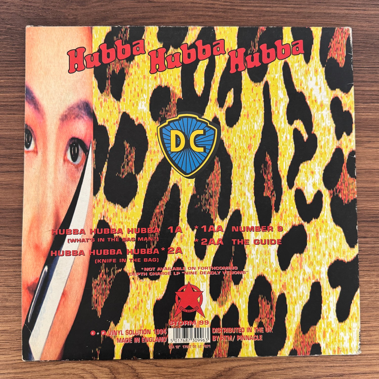 Depth Charge – Hubba Hubba Hubba / Number 9 Japan Vinyl