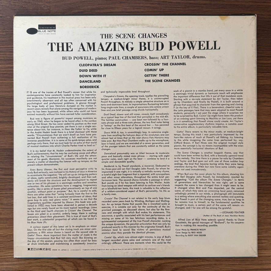 Amazing Bud Powell – The Scene Changes