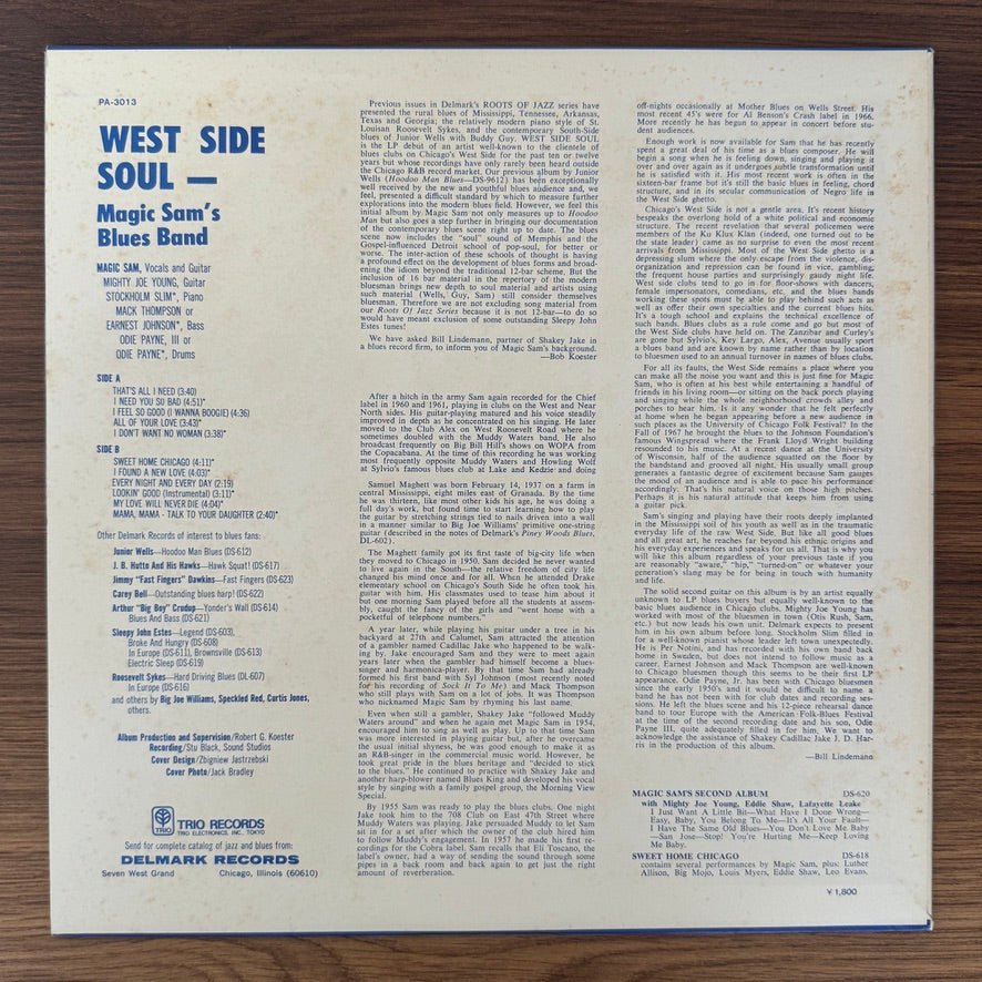 Magic Sam Blues Band – West Side Soul