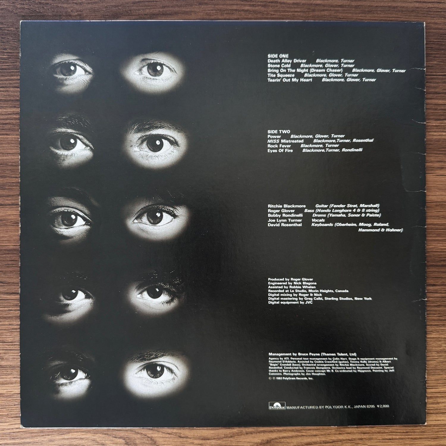 Rainbow – Straight Between The Eyes