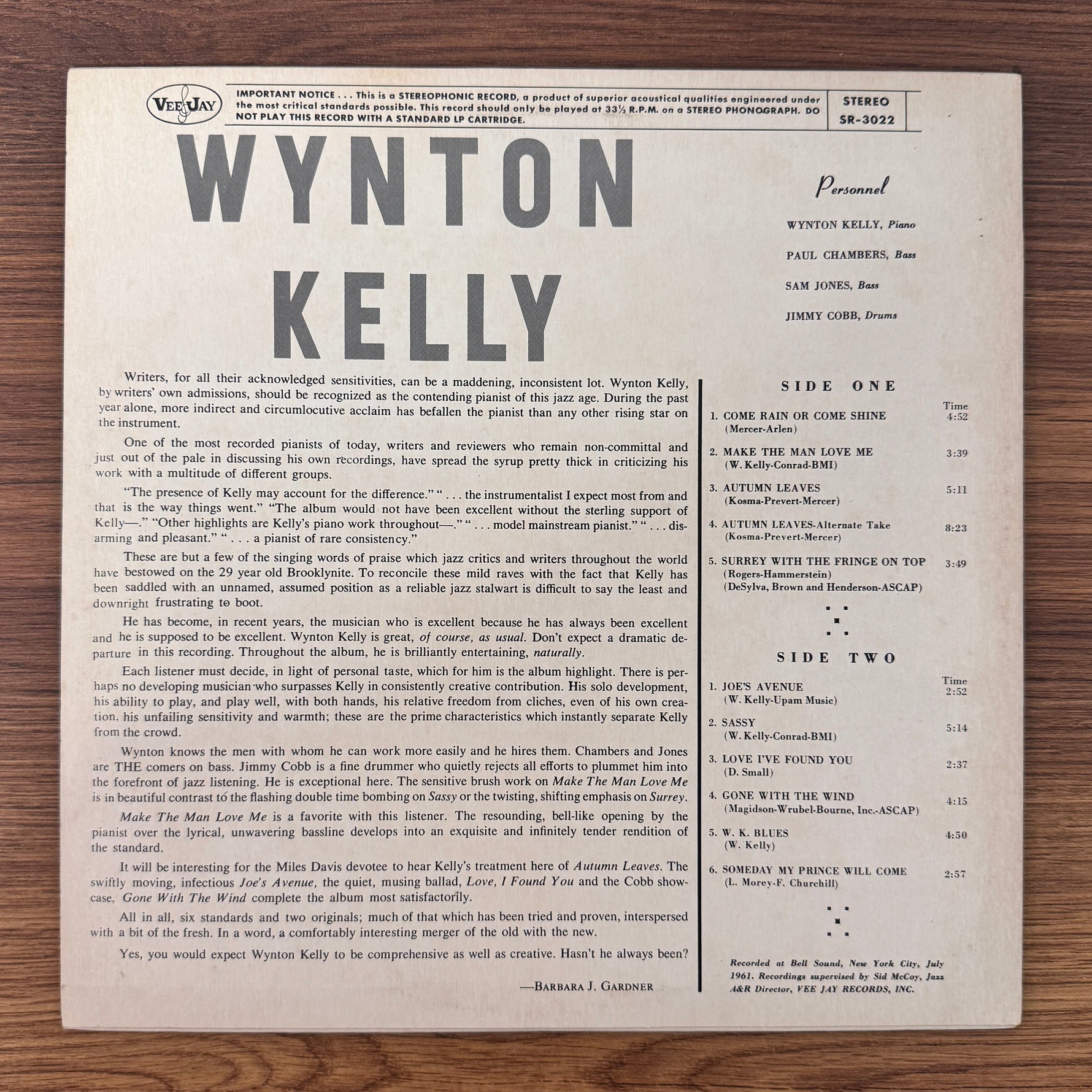 Wynton Kelly – Wynton Kelly! Only Japan Vinyl
