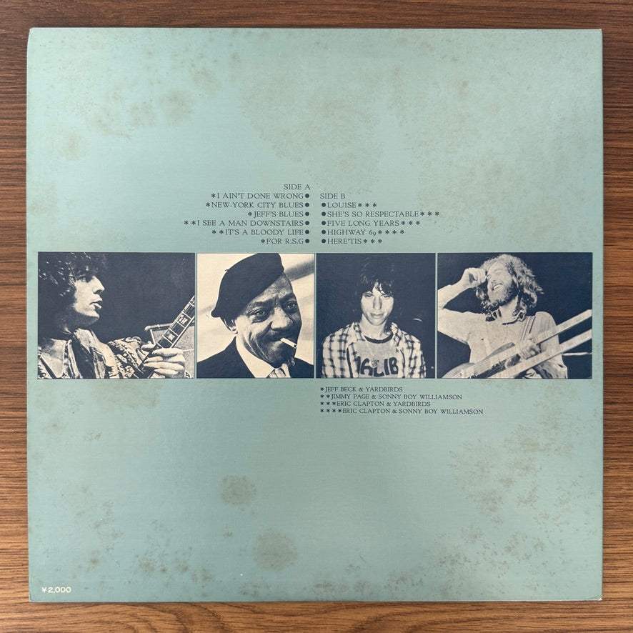 Jeff Beck & Jimmy Page & Eric Clapton – Beck, Page & Clapton