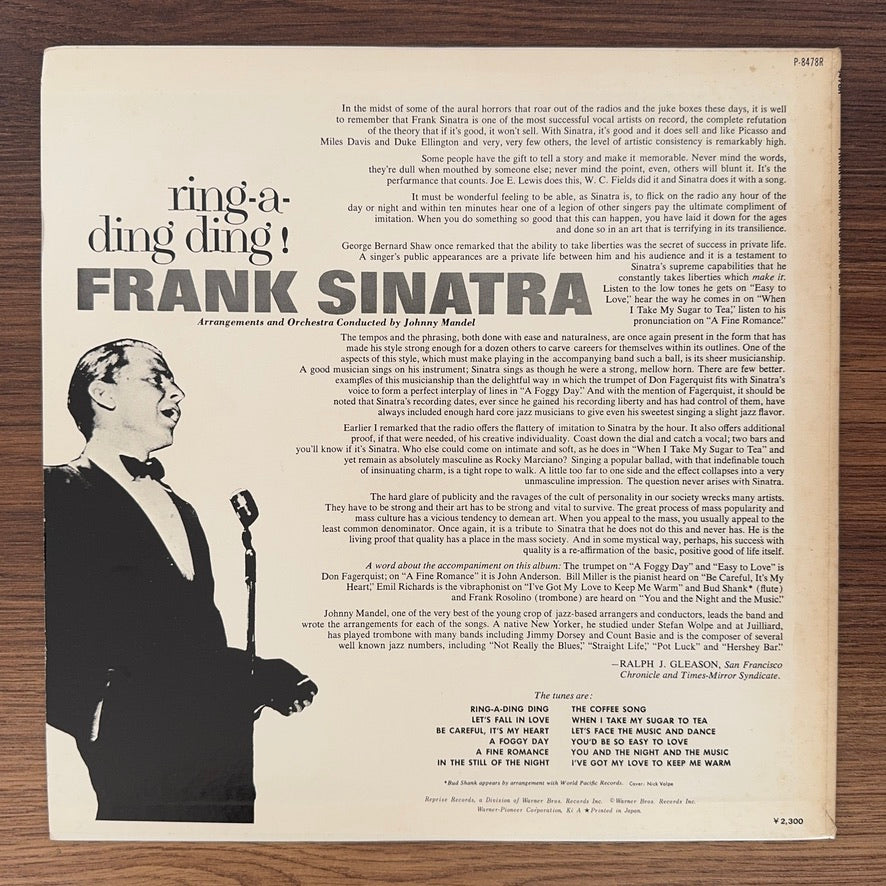 Frank Sinatra – Ring-A-Ding Ding!