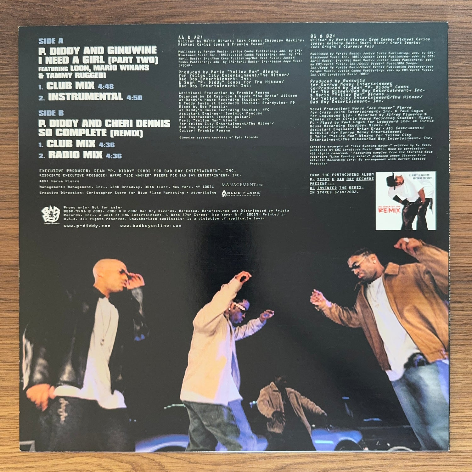 P. Diddy & Ginuwine / P. Diddy & Cheri Dennis – I Need A Girl (Part Two) / So Complete (Remix