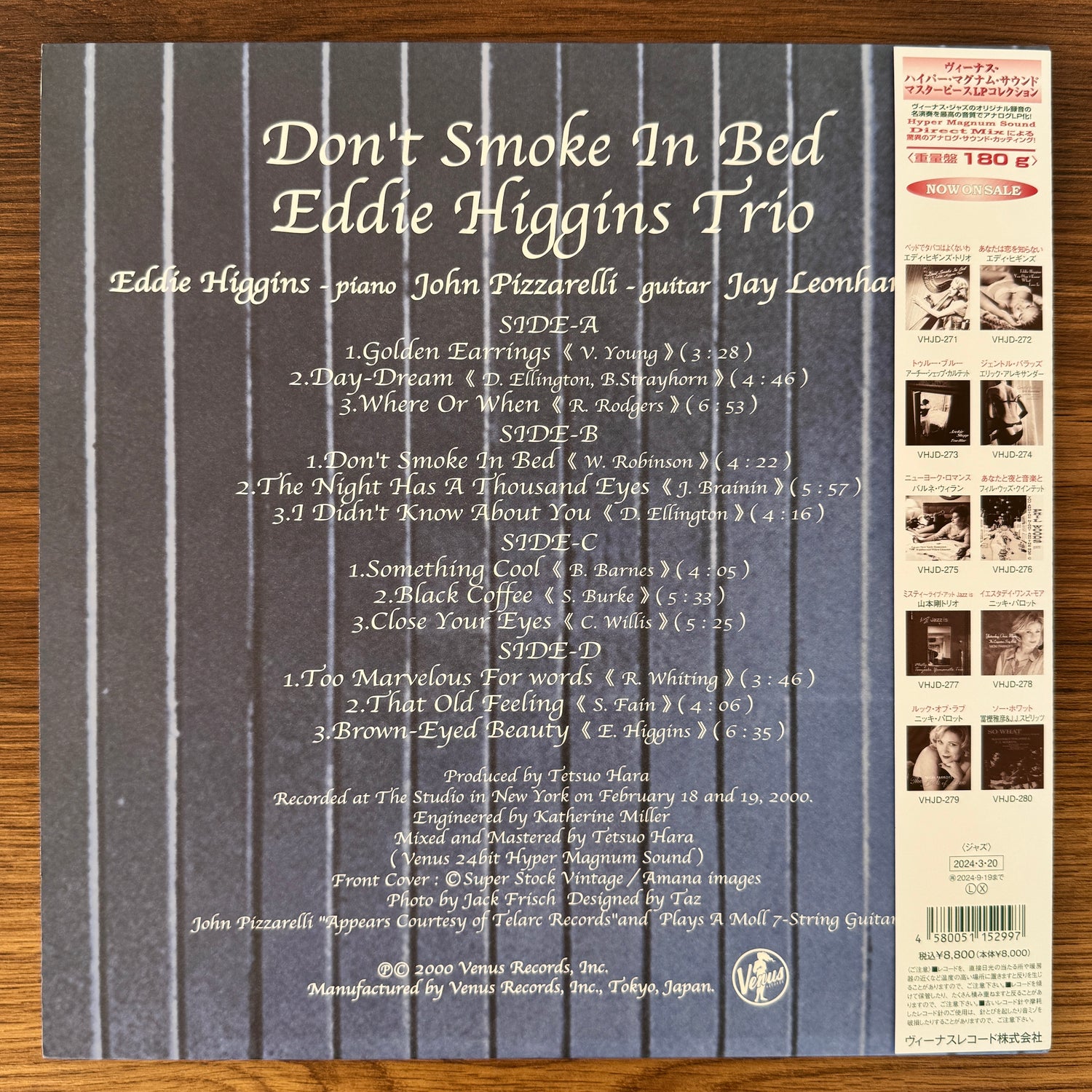 Eddie Higgins Trio – Don't Smoke In Bed