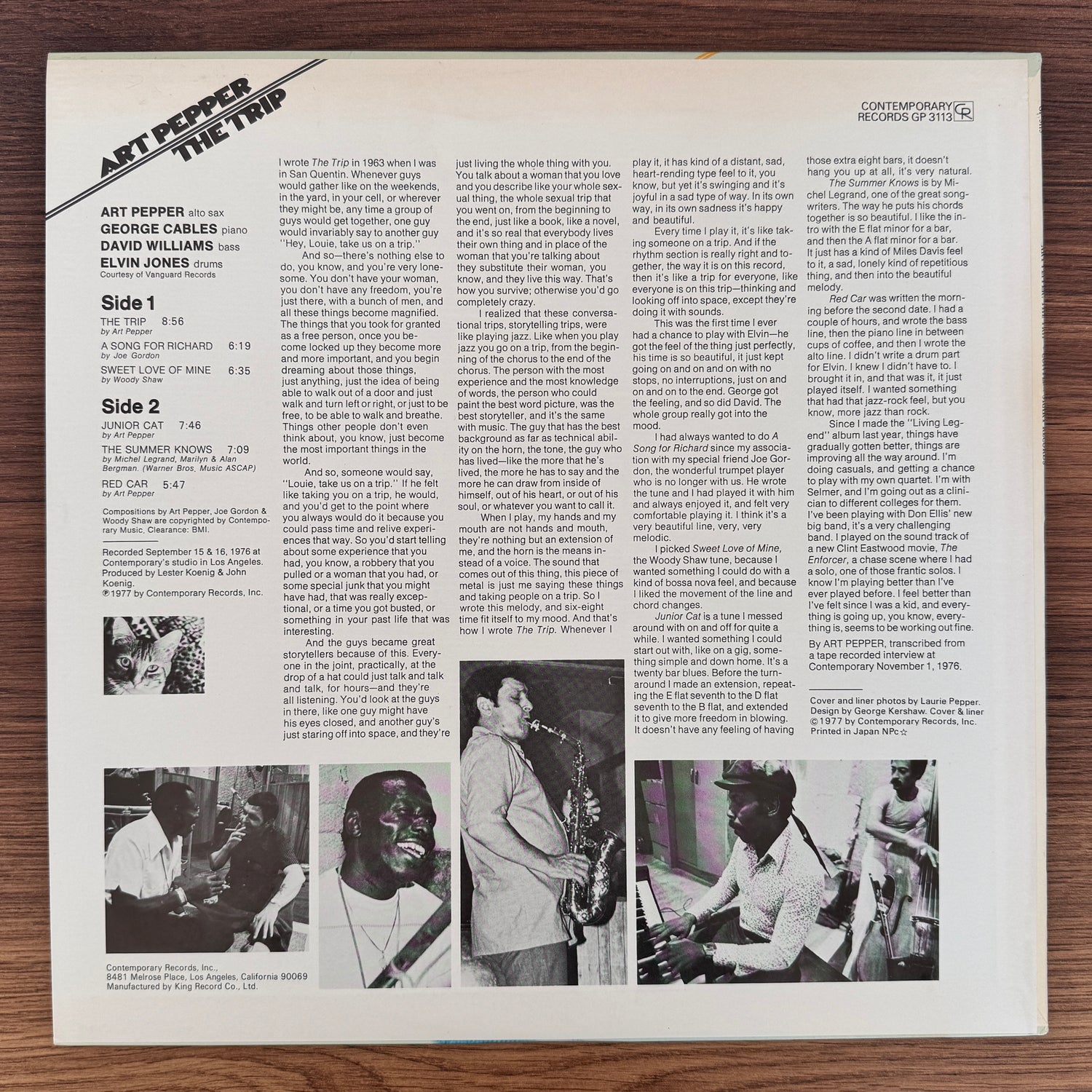 Art Pepper – The Trip