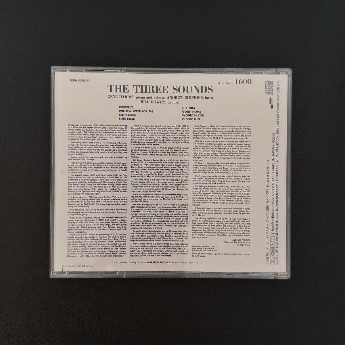The Three Sounds – The 3 Sounds CD Japan Vinyl