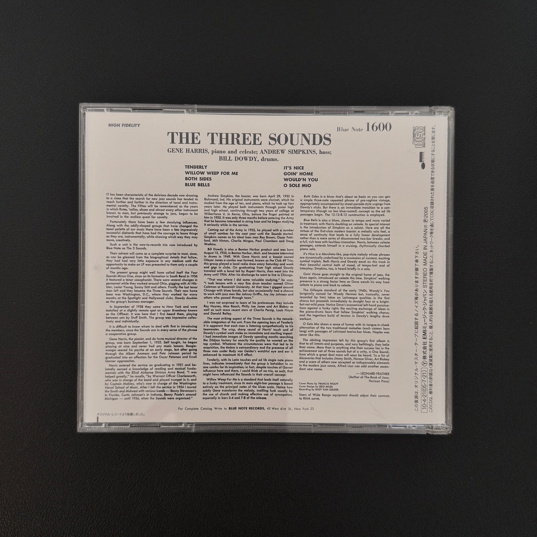 The Three Sounds – The 3 Sounds CD Japan Vinyl