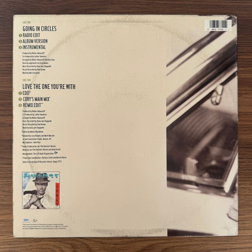 Luther Vandross – Going In Circles / Love The One You're With