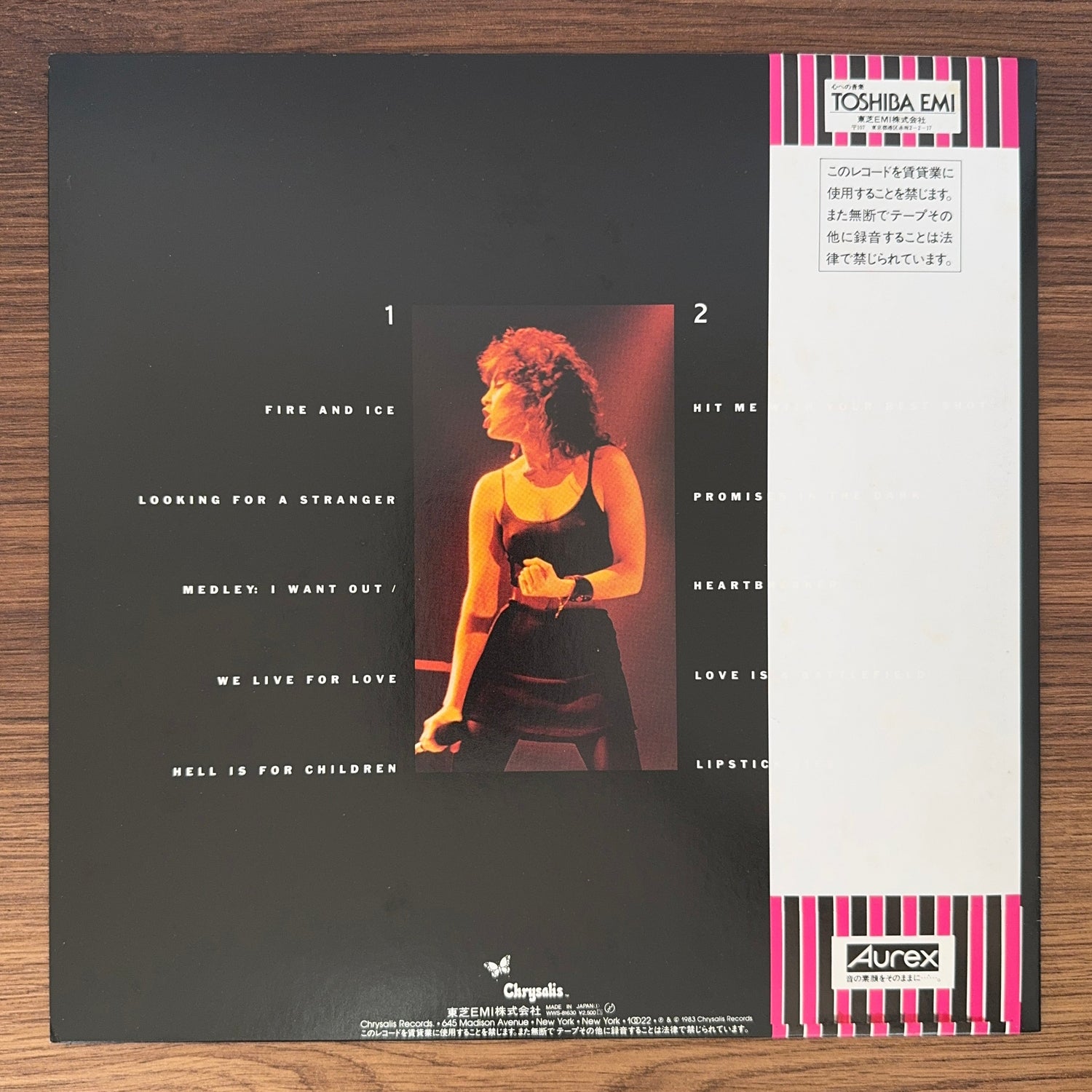 Pat Benatar – Live From Earth Japan Vinyl