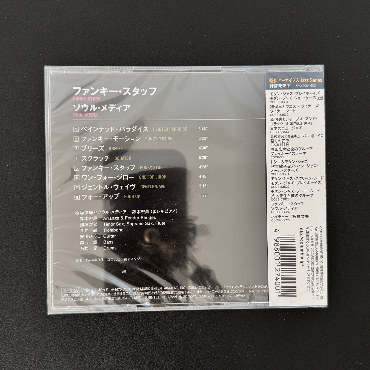 Jiro Inagaki & Soul Media – Funky Stuff  CD