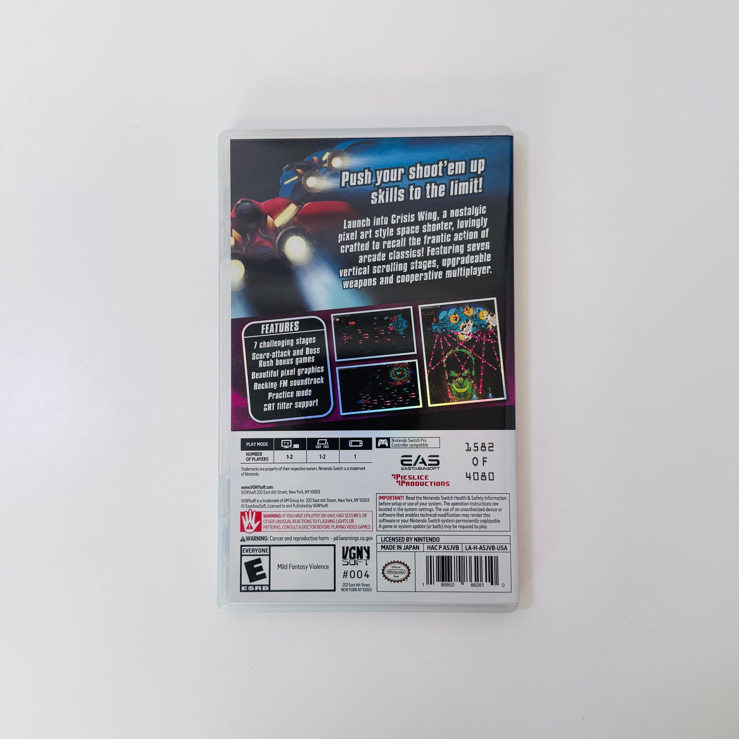 Crisis Wing [Elite Edition] | Nintendo Switch