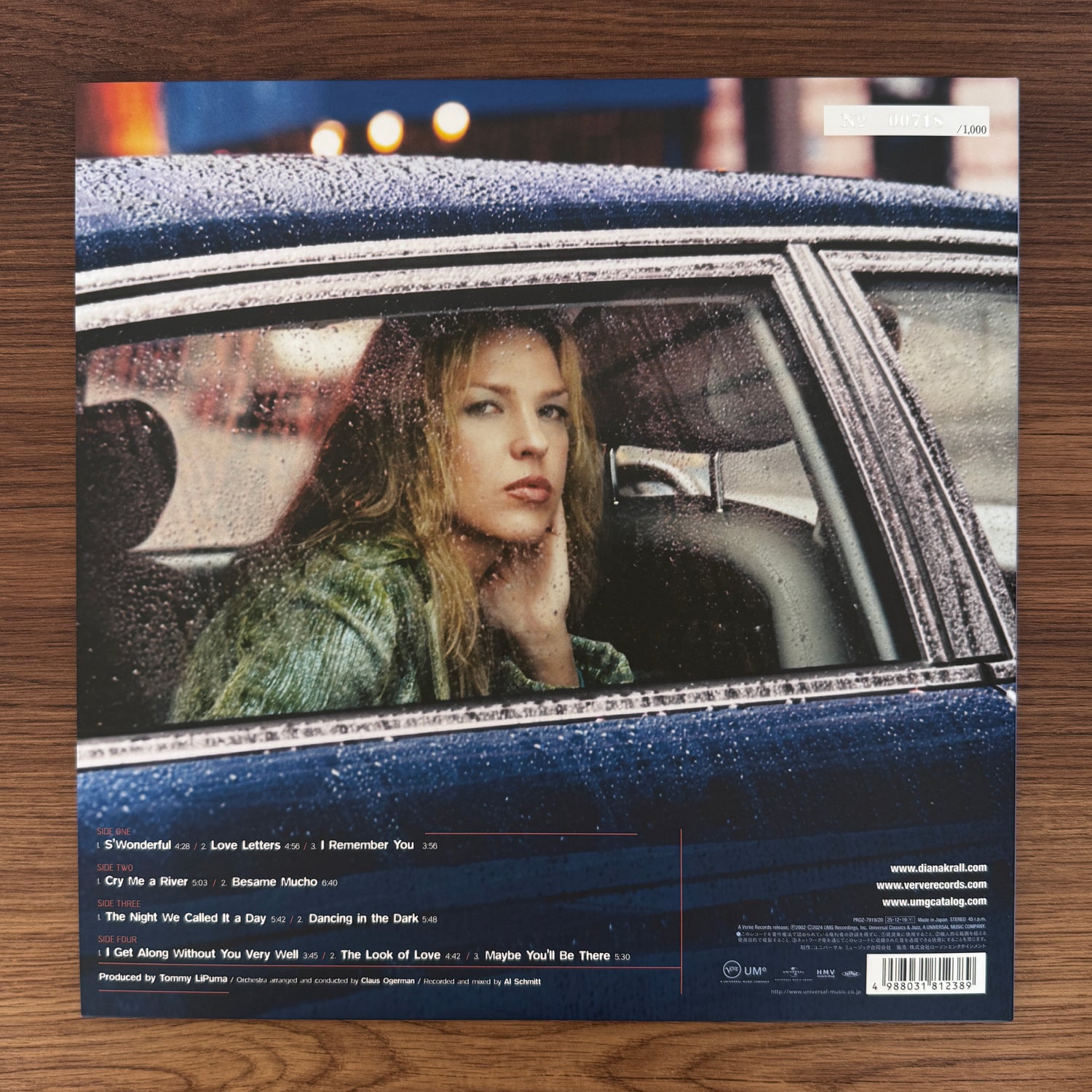 Diana Krall – Look Of Love 100％ Pure Lp