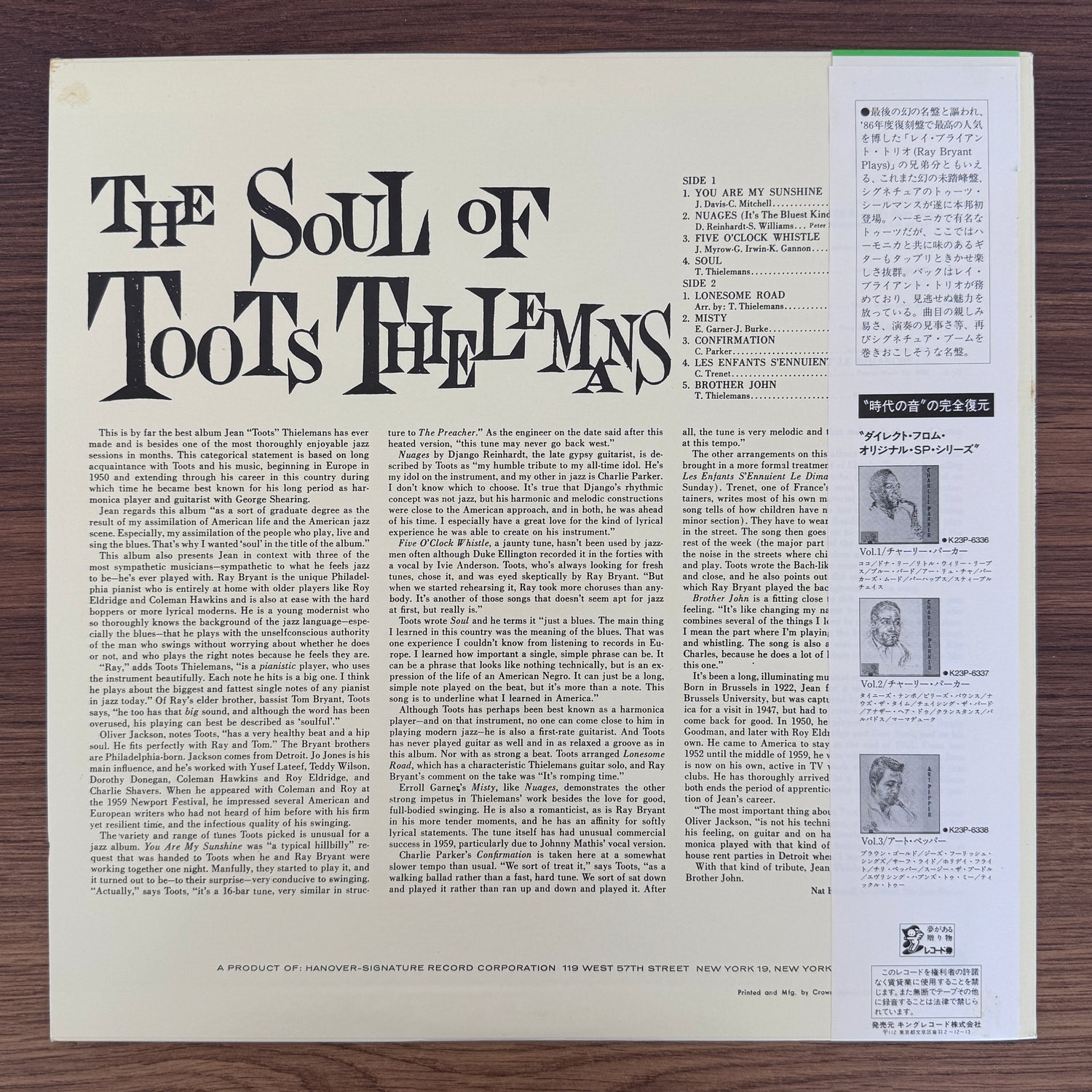 Toots Thielemans – The Soul Of Toots Thielemans