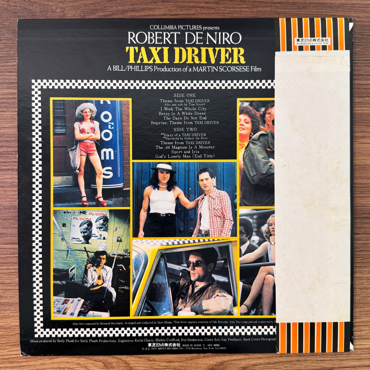 Bernard Herrmann – Taxi Driver Original Soundtrack Japan Vinyl
