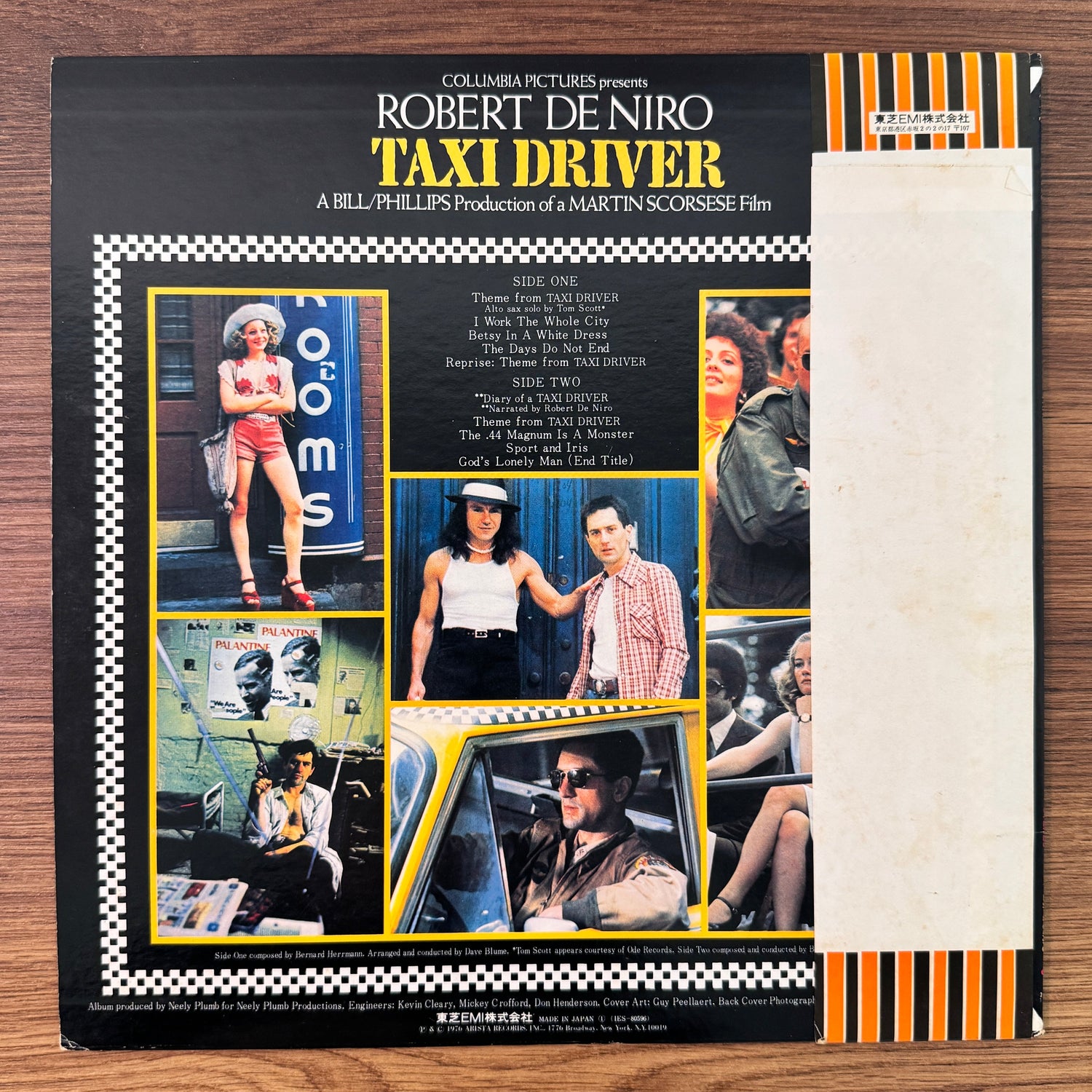 Bernard Herrmann – Taxi Driver Original Soundtrack Japan Vinyl