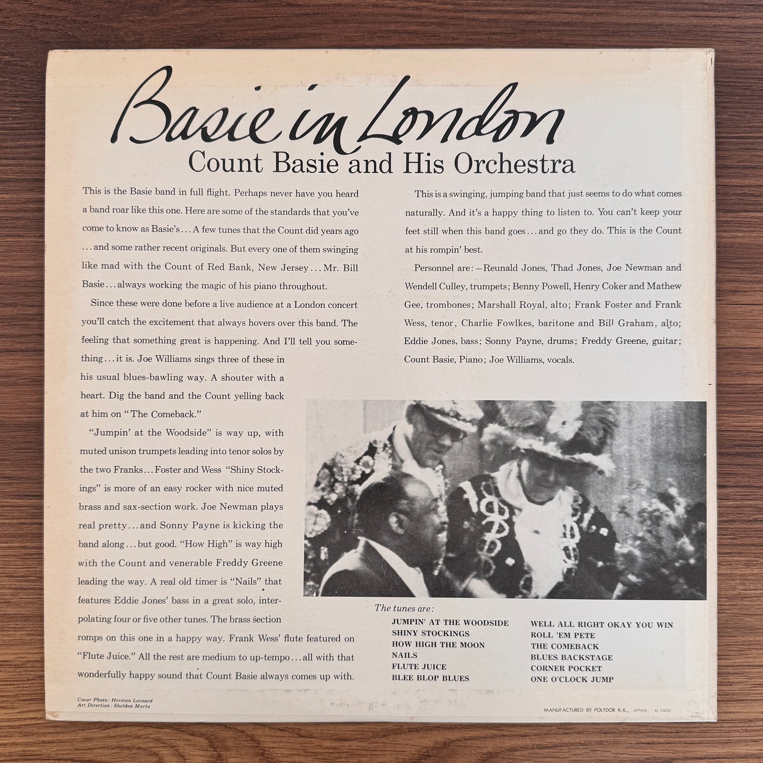 Count Basie – Basie In London
