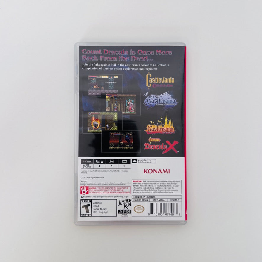 Castlevania Advance Collection [Limited Run] | Nintendo Switch