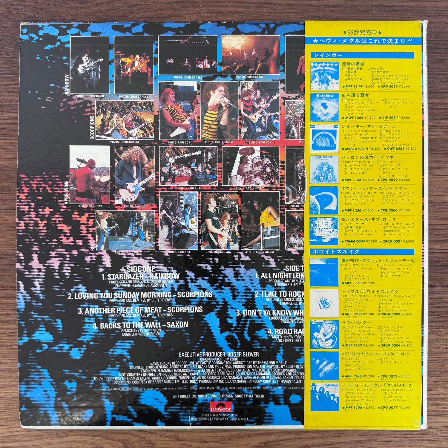 Monsters Of Rock (Rainbow, Scorpions, Saxon, Riot..)