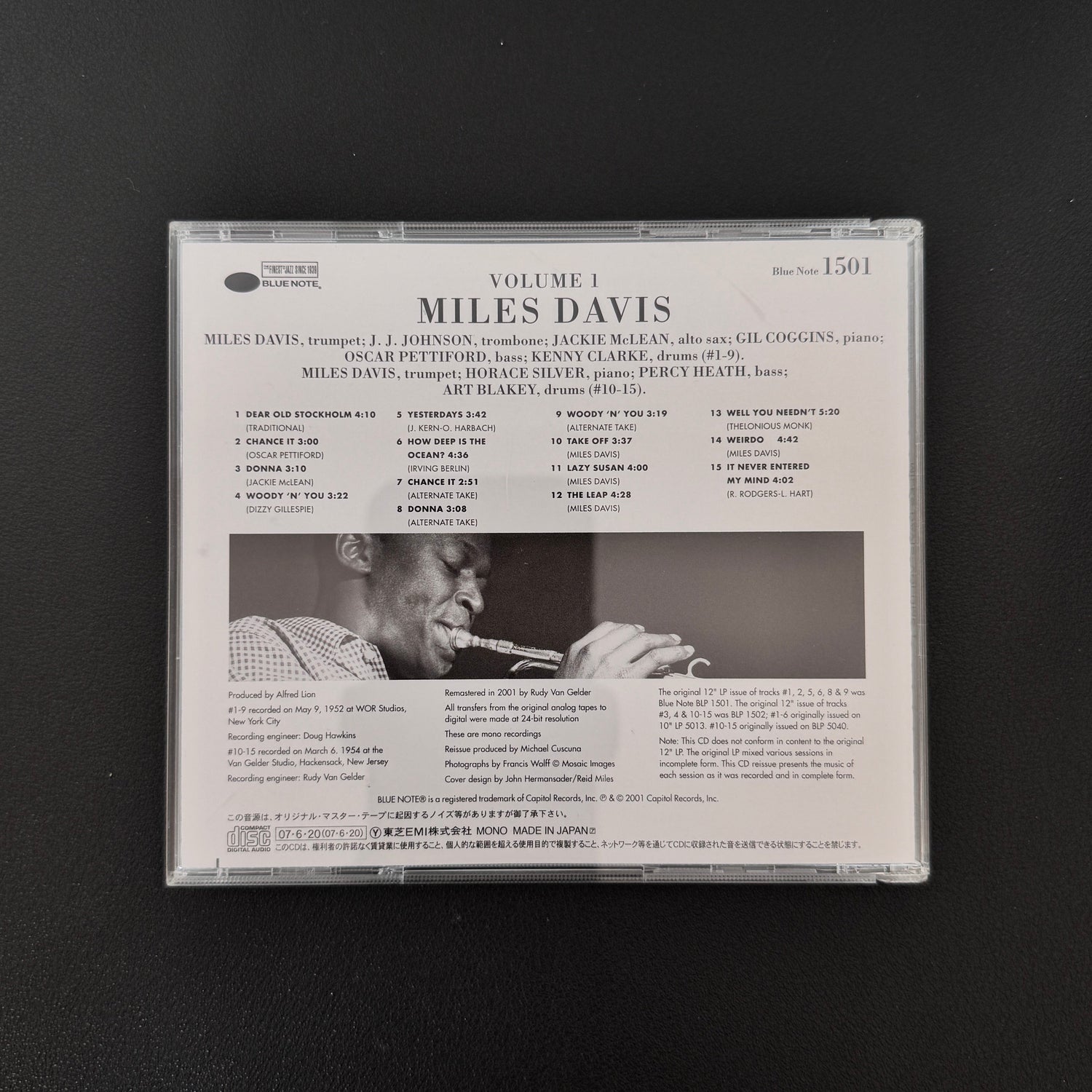 Miles Davis – Volume 1 CD Japan Vinyl