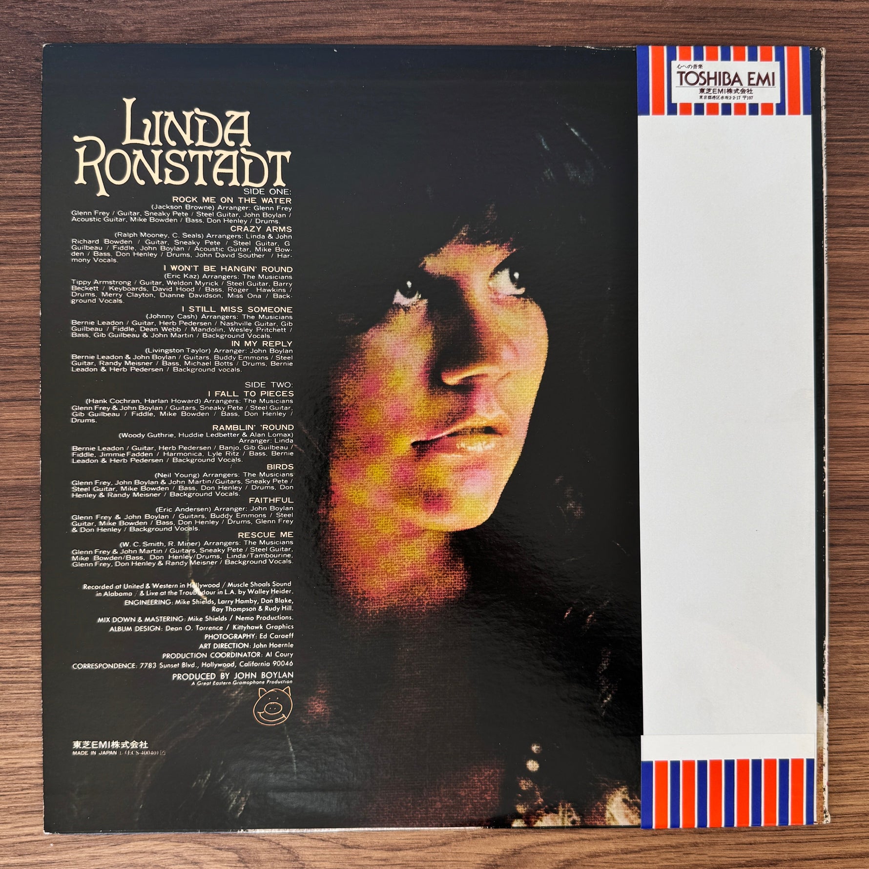 Linda Ronstadt – Linda Ronstadt Japan Vinyl