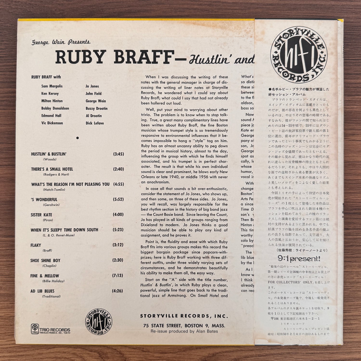Ruby Braff – Hustlin' And Bustlin'
