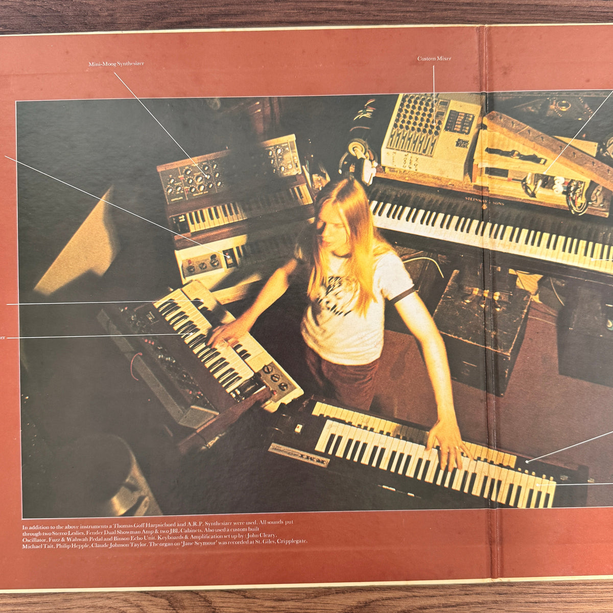 Rick Wakeman – The Six Wives Of Henry VIII Japan Vinyl